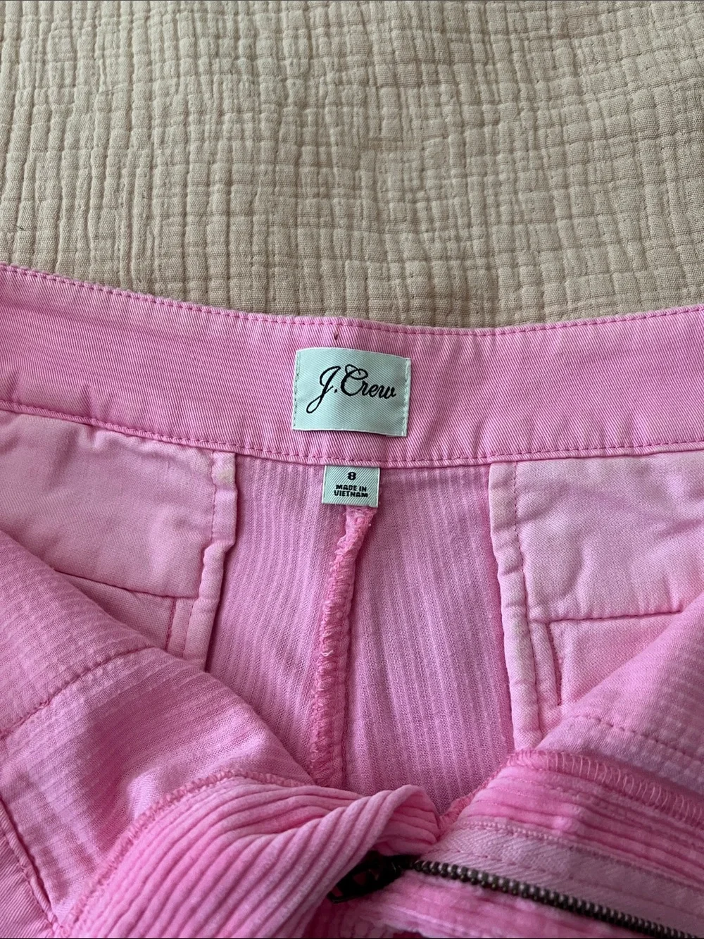 J. Crew bright pink